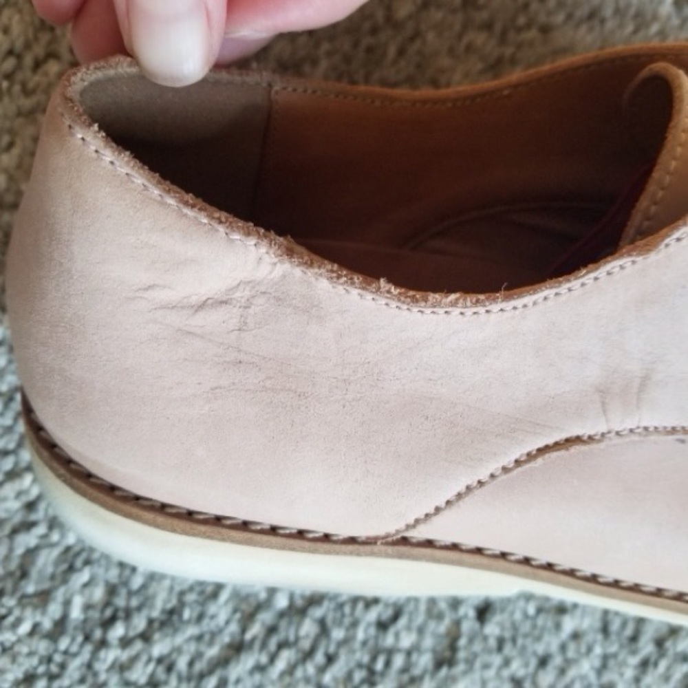 Rollie Nation pink genuine leather Derby shoe size 40 - Picture 5 of 11